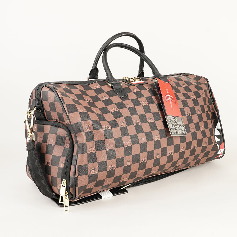 
                  
                    SPRAYGROUND PEEKING CHARACTER CHECK U DUFFEL
                  
                