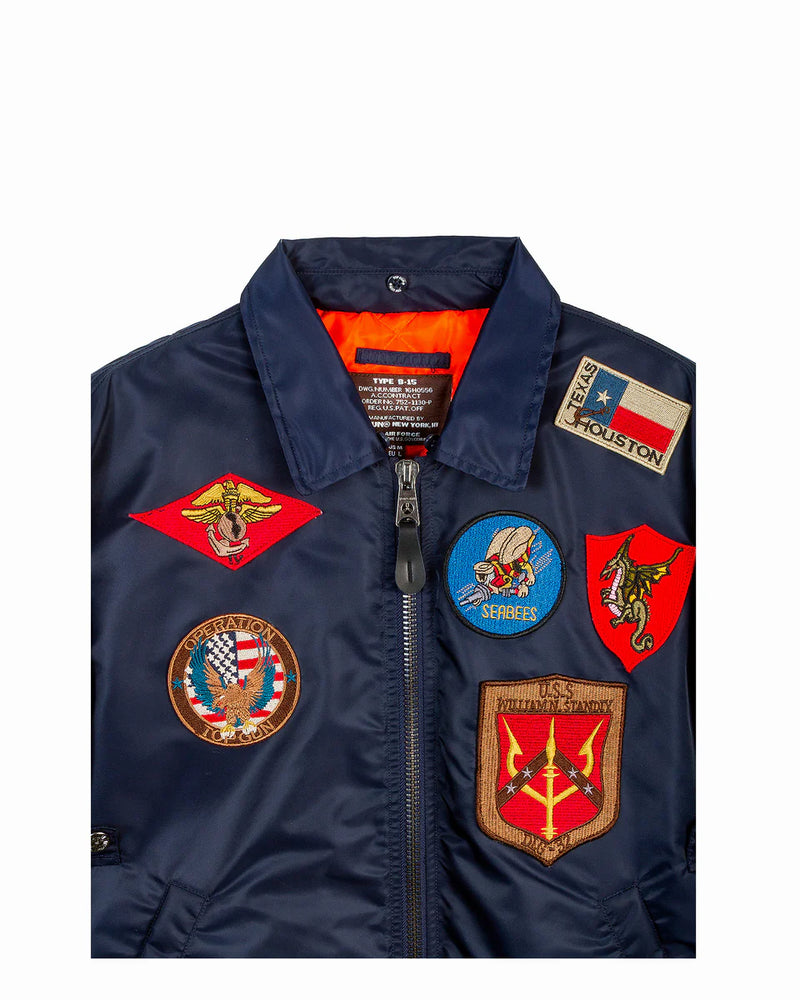 
                  
                    TOP GUN Giubbotto bomber Top Gun "Force" CWU-45
                  
                