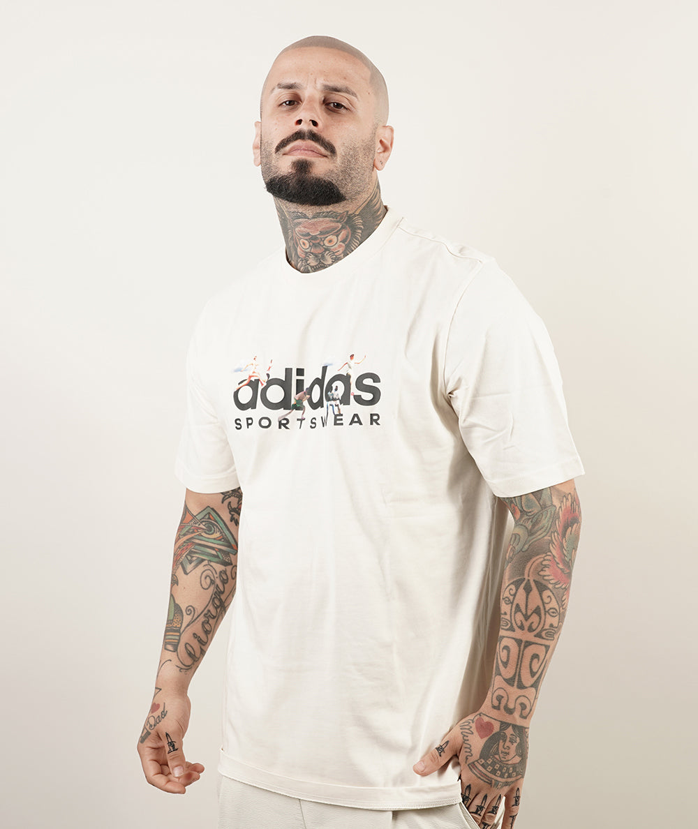 ADIDAS LANDSCAPE SPORTSWEAR GRAPHIC TEE