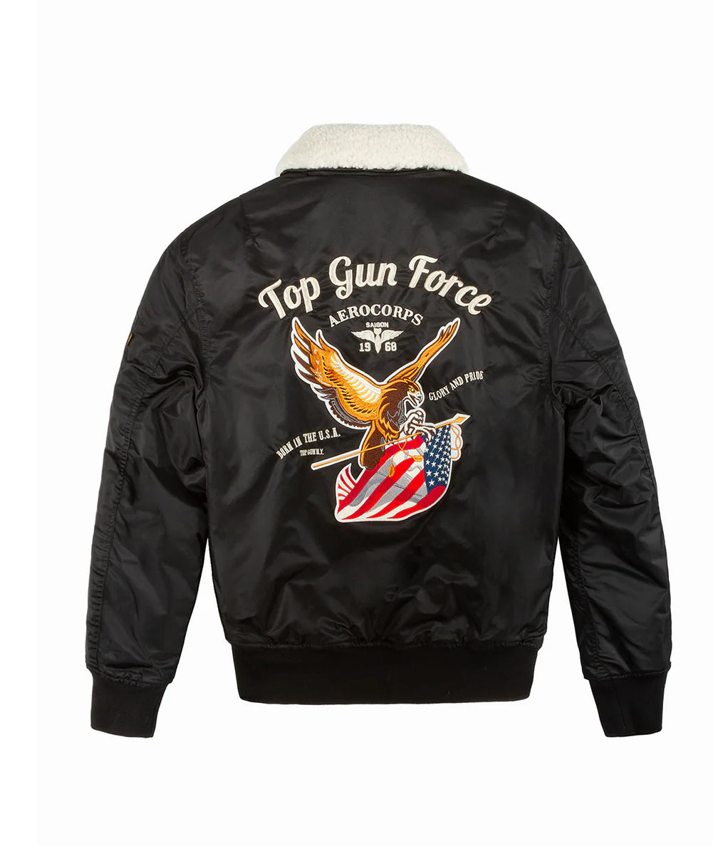
                  
                    TOP GUN Giubbotto bomber Top Gun "Force" CWU-45
                  
                
