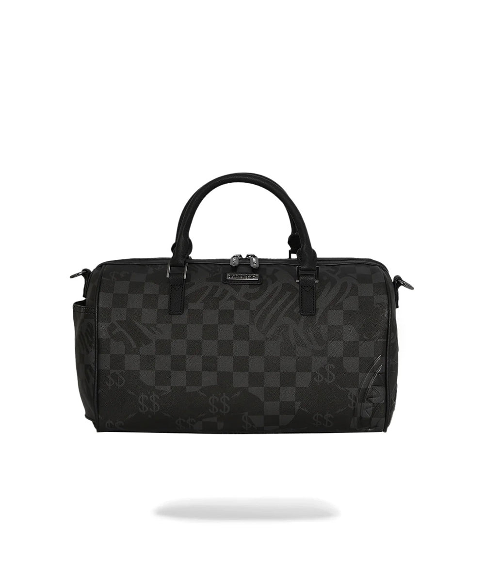 SPRAYGROUND 3AM CHECK MINI DUFFEL