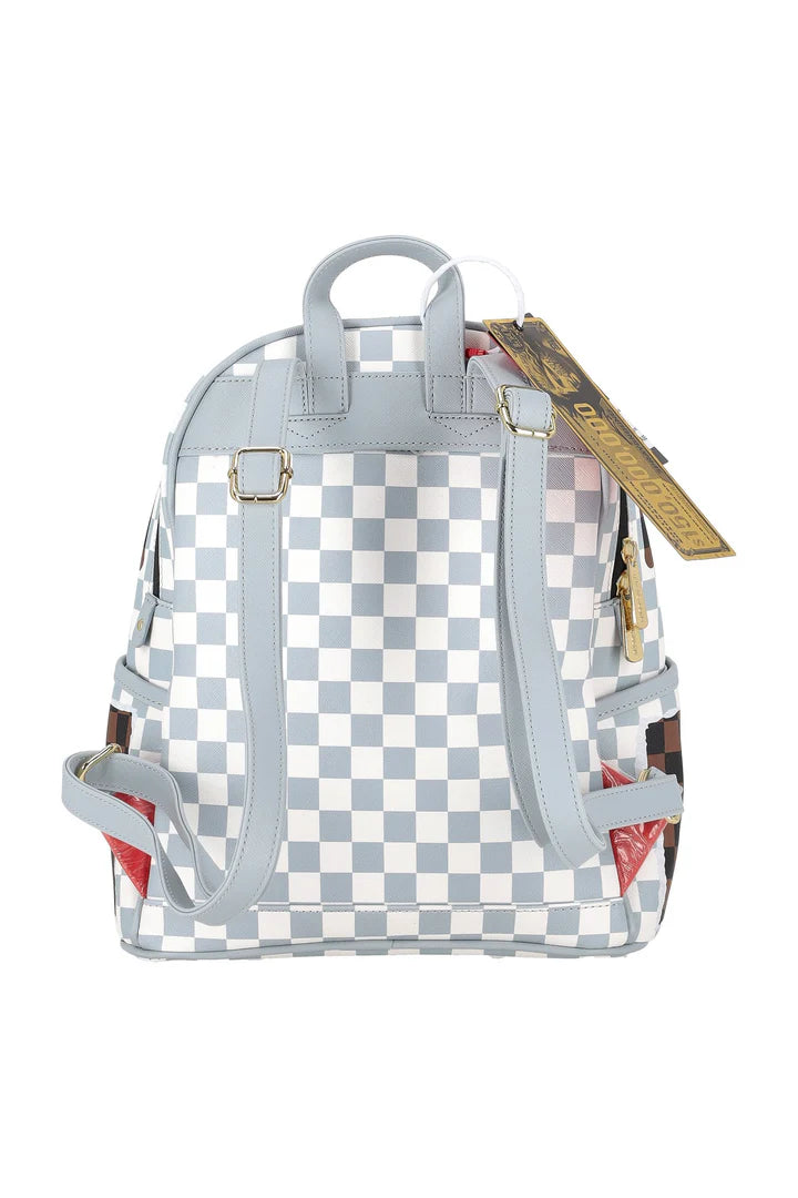 
                  
                    SPRAYGROUND CREAM BROWN TEAR CHECK SAVAGE BACKPACK
                  
                