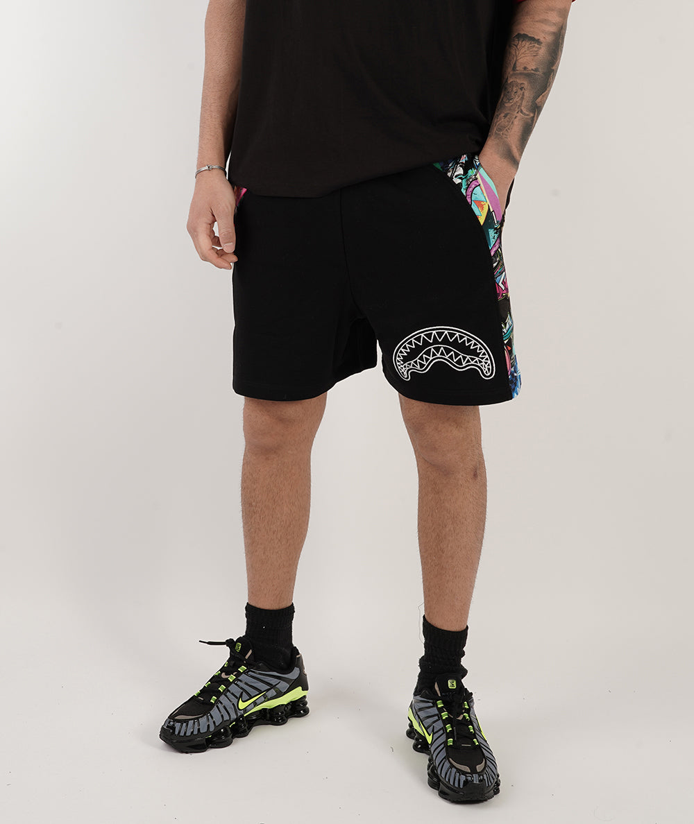 SPRAYGROUND ALL THE SHARK SHORTS