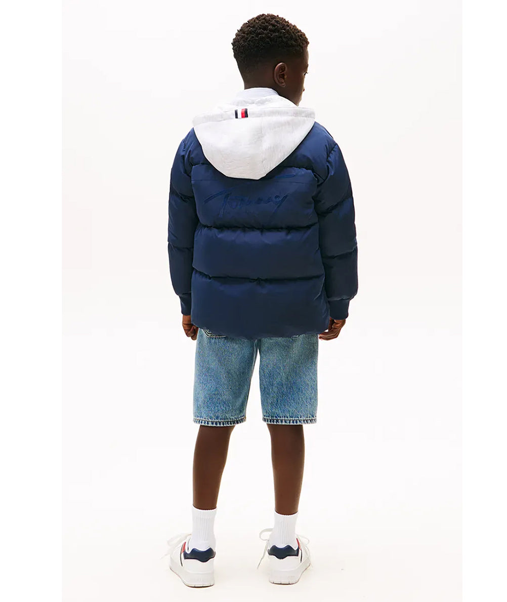 
                  
                    TOMMY HILFIGER TOMMY FLAG EMB DOWN JACKET
                  
                