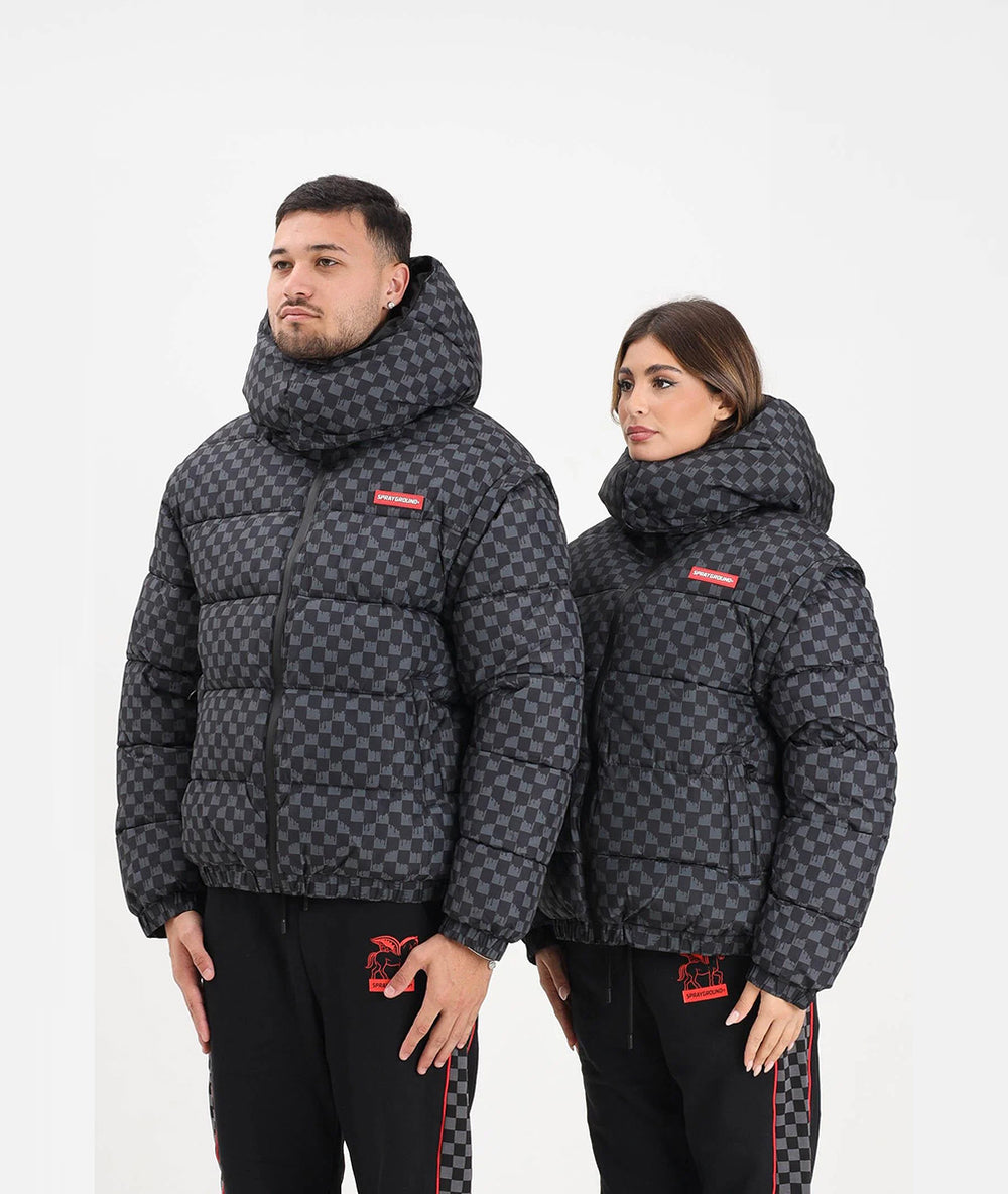 SPRAYGROUND DRIP CHECK DETACH SLEEVES DOWN