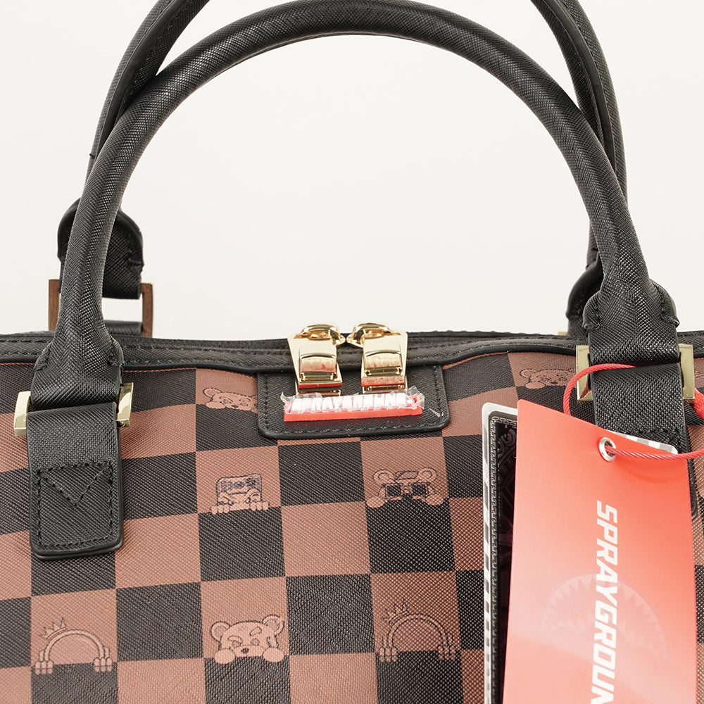 
                  
                    SPRAYGROUND PEEKING CHARACTER CHECK U DUFFEL
                  
                