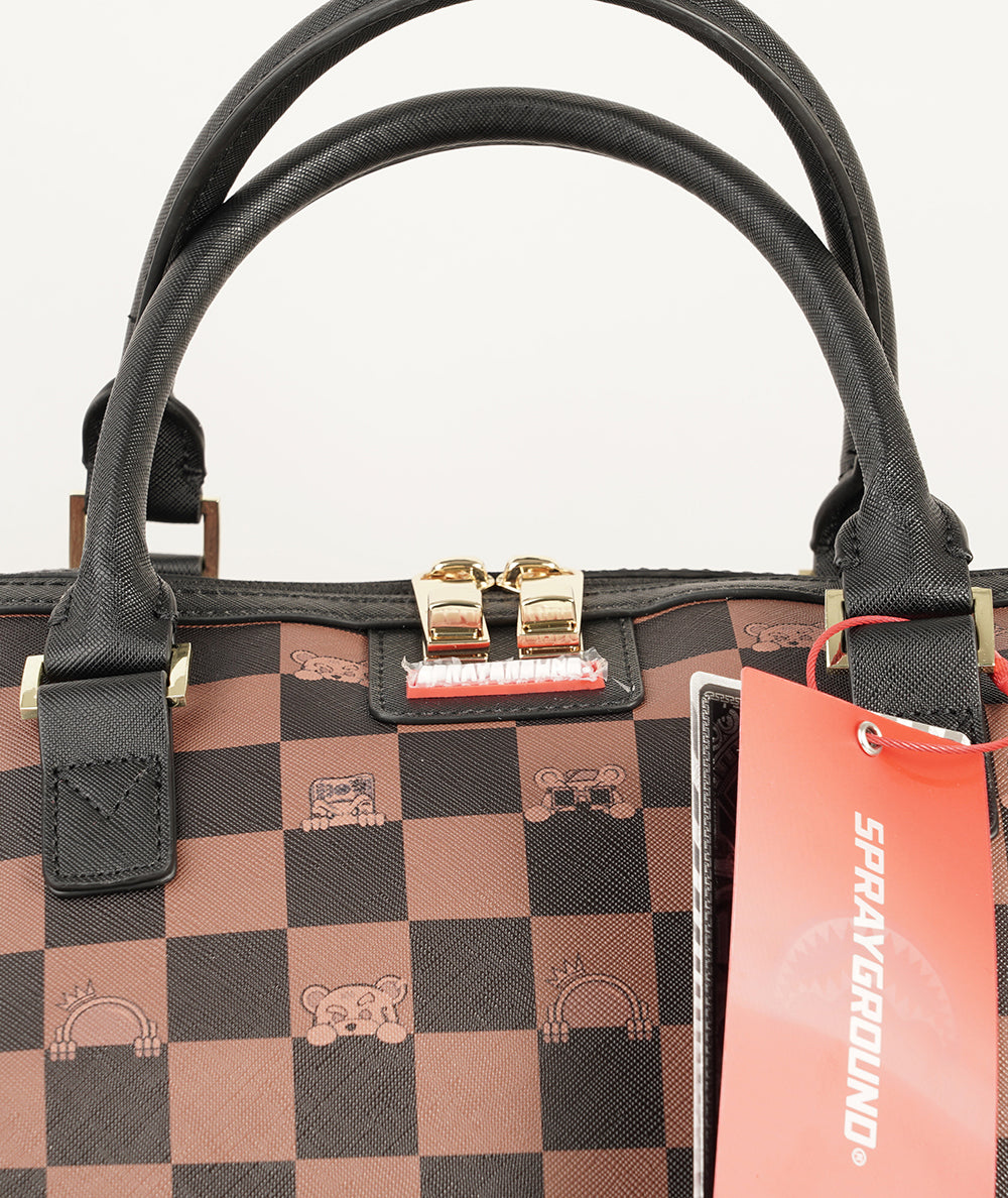 
                  
                    SPRAYGROUND PEEKING CHARACTER CHECK U DUFFEL
                  
                