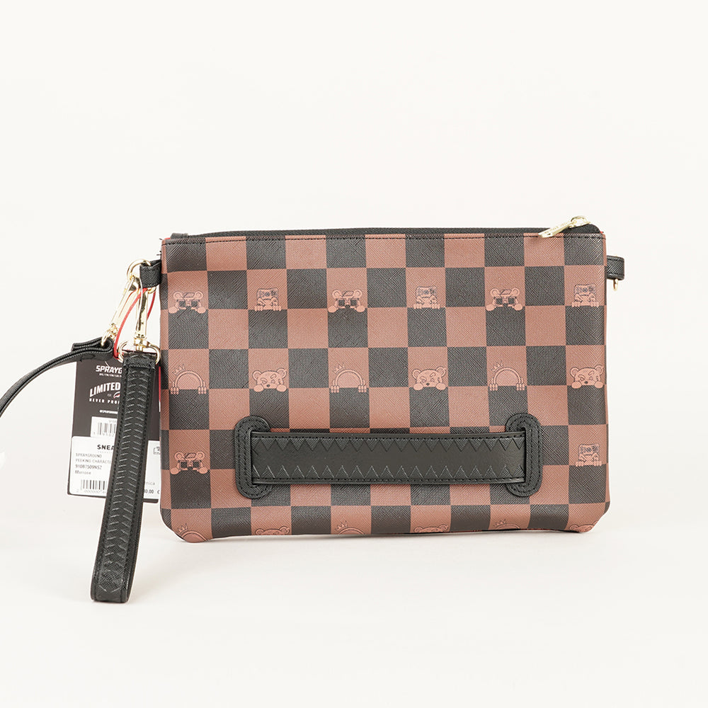 
                  
                    SPRAYGROUND PEEKING CHARACTER CHECK U POUCHETTE
                  
                