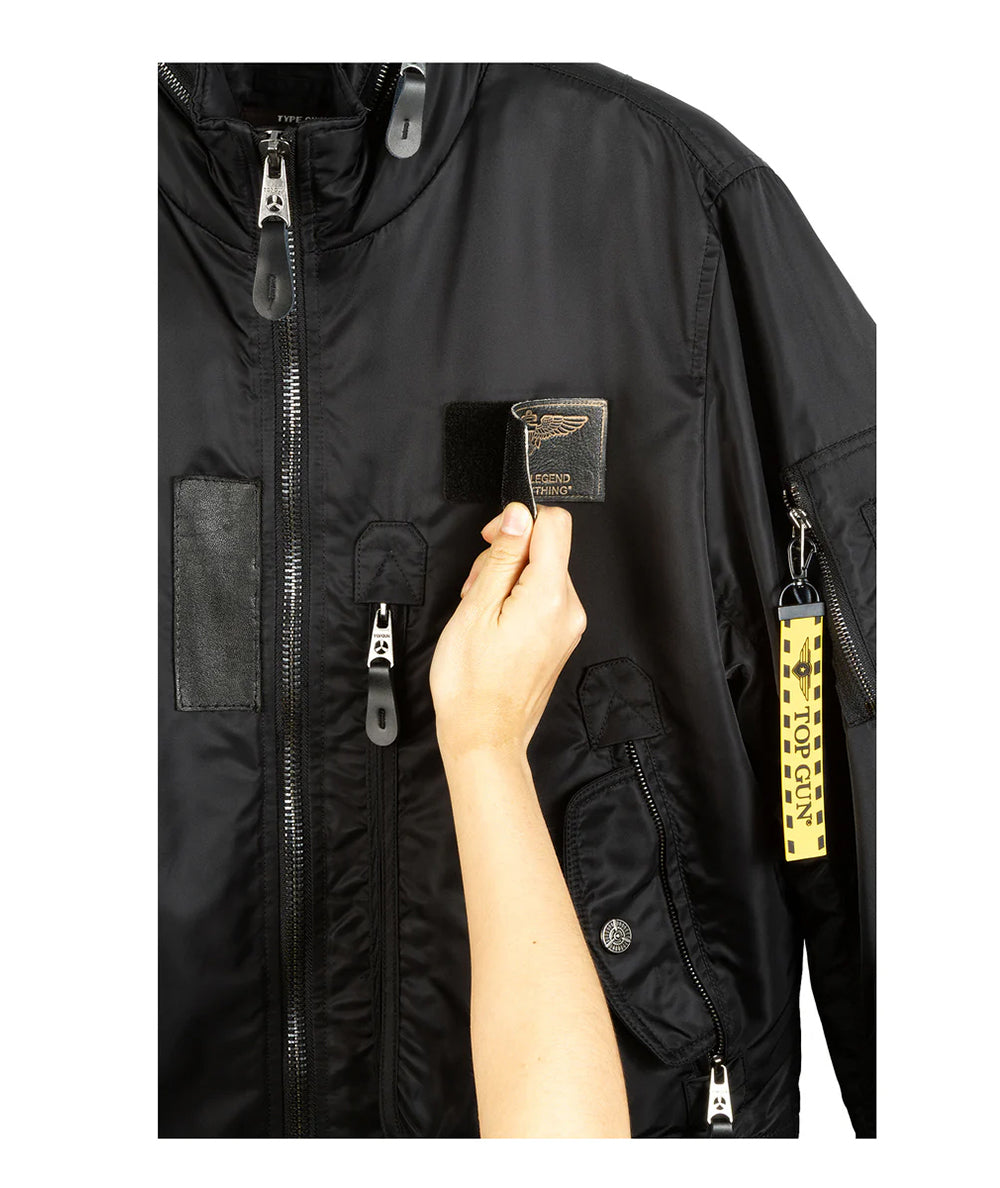 
                  
                    TOP GUN Giubbotto bomber Top Gun "Force" CWU-45
                  
                