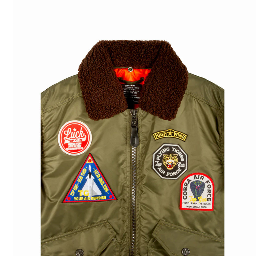 
                  
                    TOP GUN Giubbotto bomber Top Gun "Force" CWU-45
                  
                