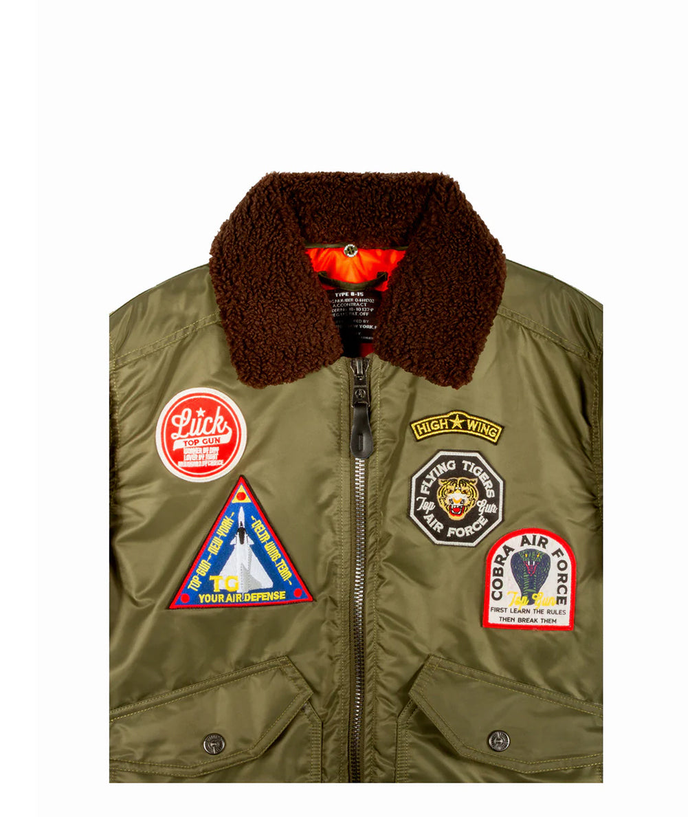 
                  
                    TOP GUN Giubbotto bomber Top Gun "Force" CWU-45
                  
                