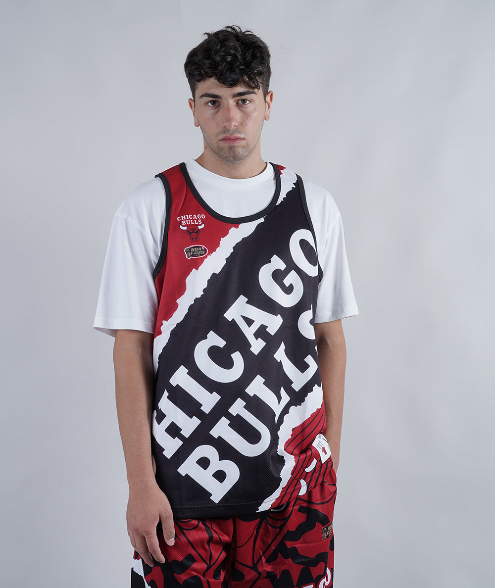 MITCHELL & NESS Jumbotron 2.0 Sublimated Tank Chicago Bulls