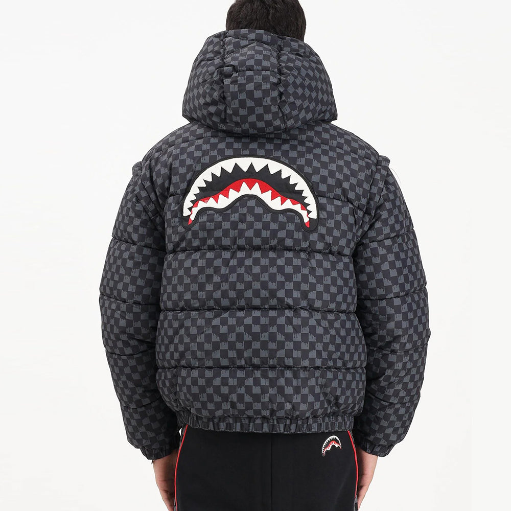 
                  
                    SPRAYGROUND DRIP CHECK DETACH SLEEVES DOWN
                  
                