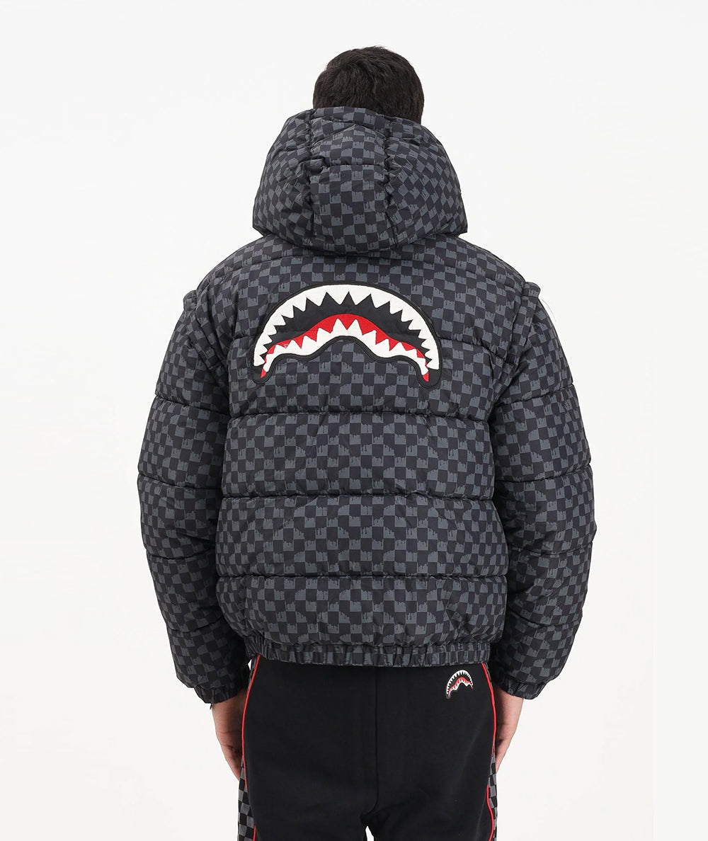 
                  
                    SPRAYGROUND DRIP CHECK DETACH SLEEVES DOWN
                  
                