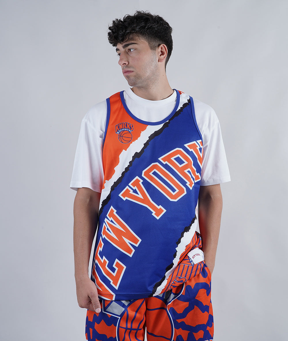 MITCHELL & NESS Jumbotron 2.0 Sublimated Tank New York Knicks