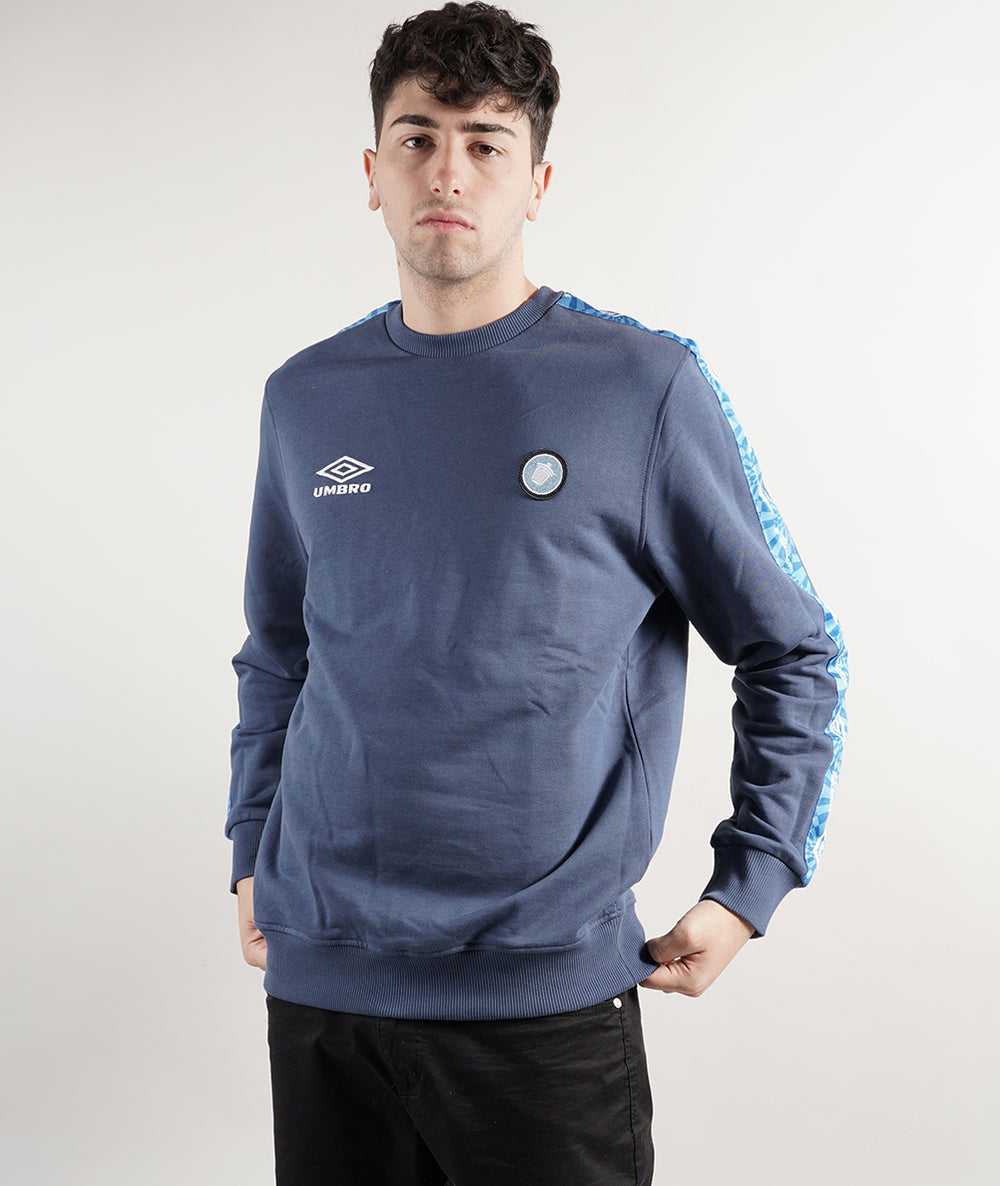 UMBRO TACCHETTEE FELPA GIROCOLLO