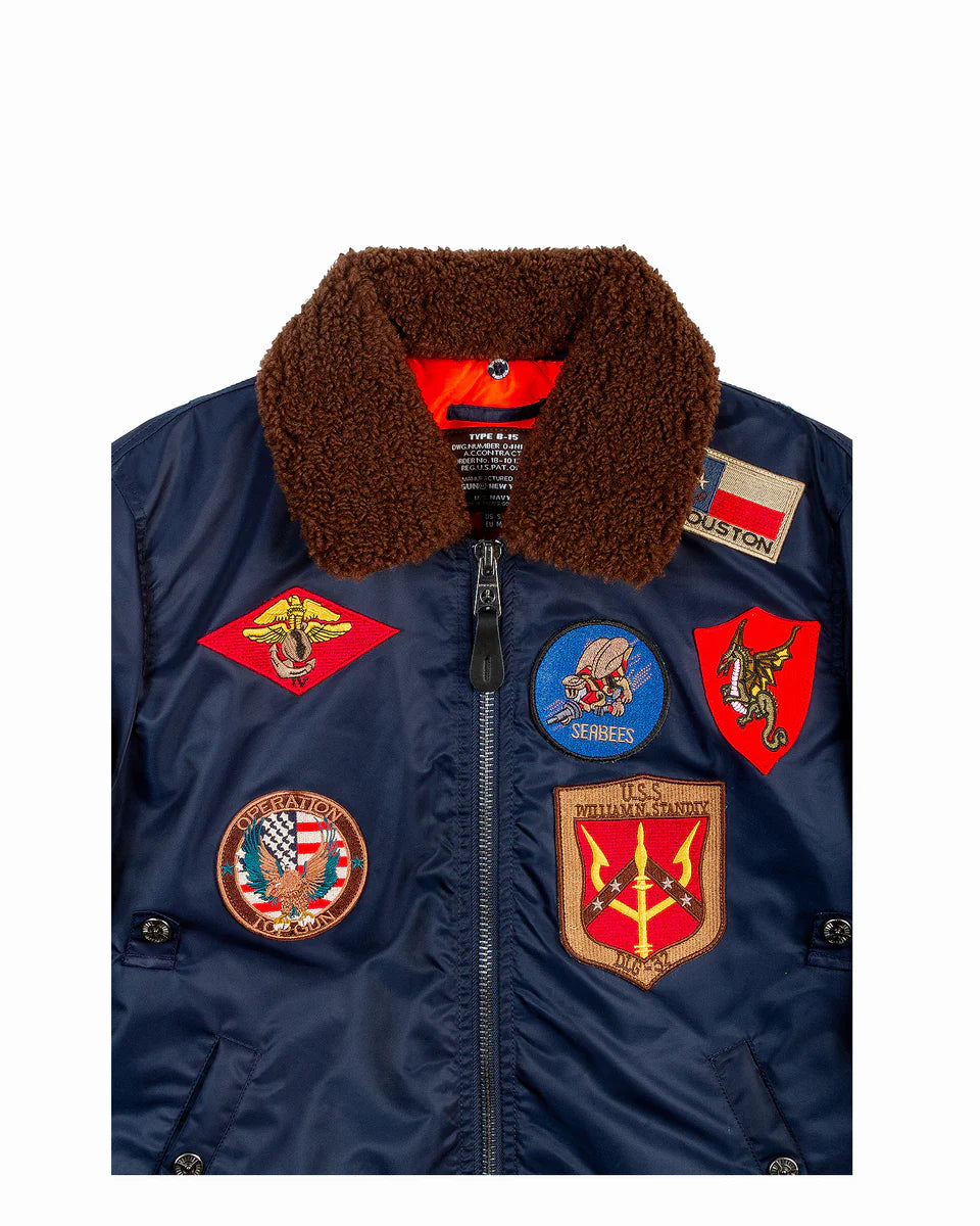 
                  
                    TOP GUN Giubbotto bomber Top Gun "Force" CWU-45
                  
                