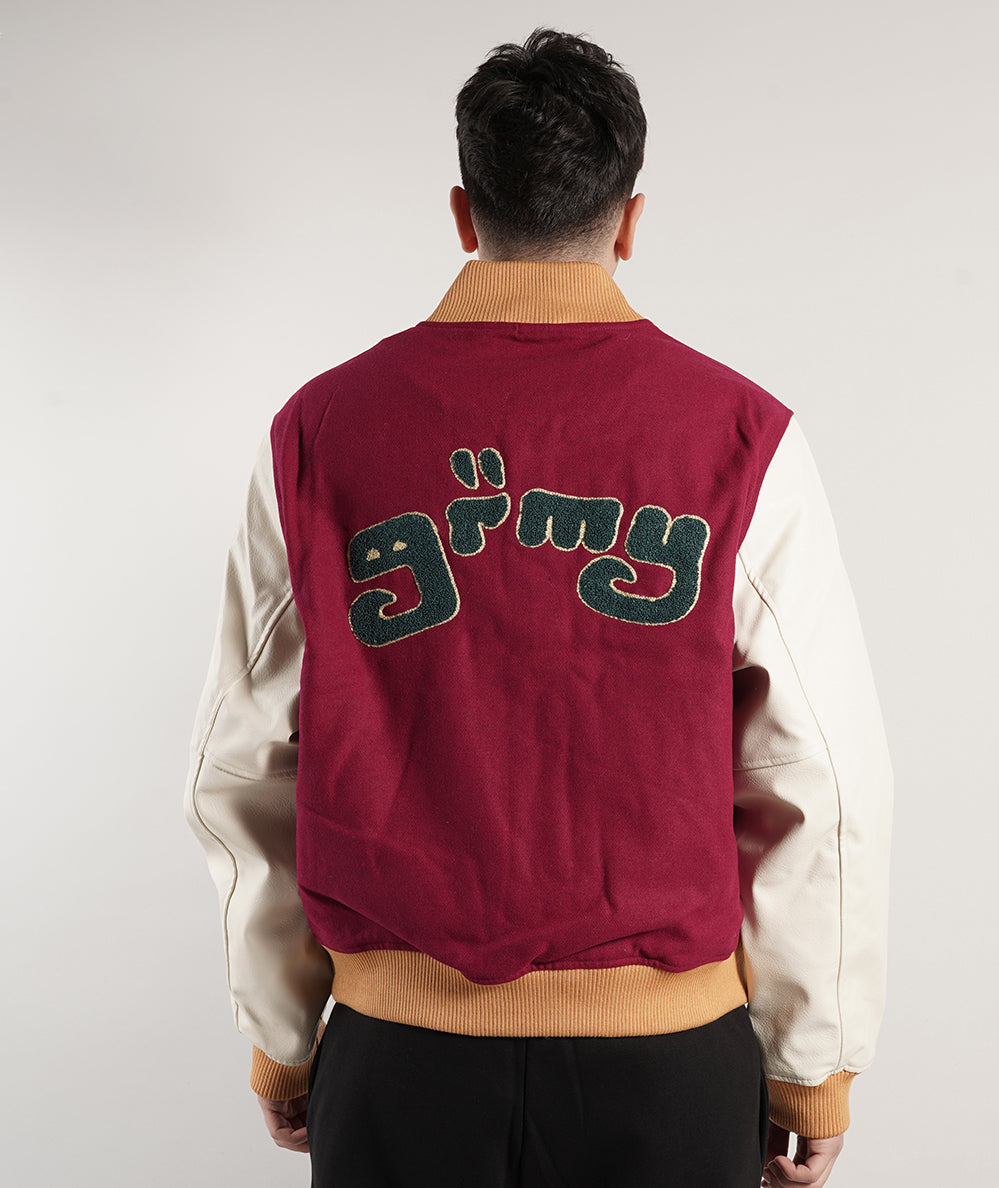 
                  
                    GRIMEY WOOL BASEBALL JACKET
                  
                