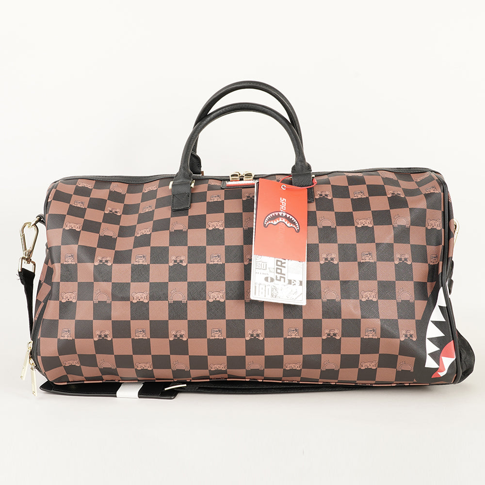 
                  
                    SPRAYGROUND PEEKING CHARACTER CHECK U DUFFEL
                  
                