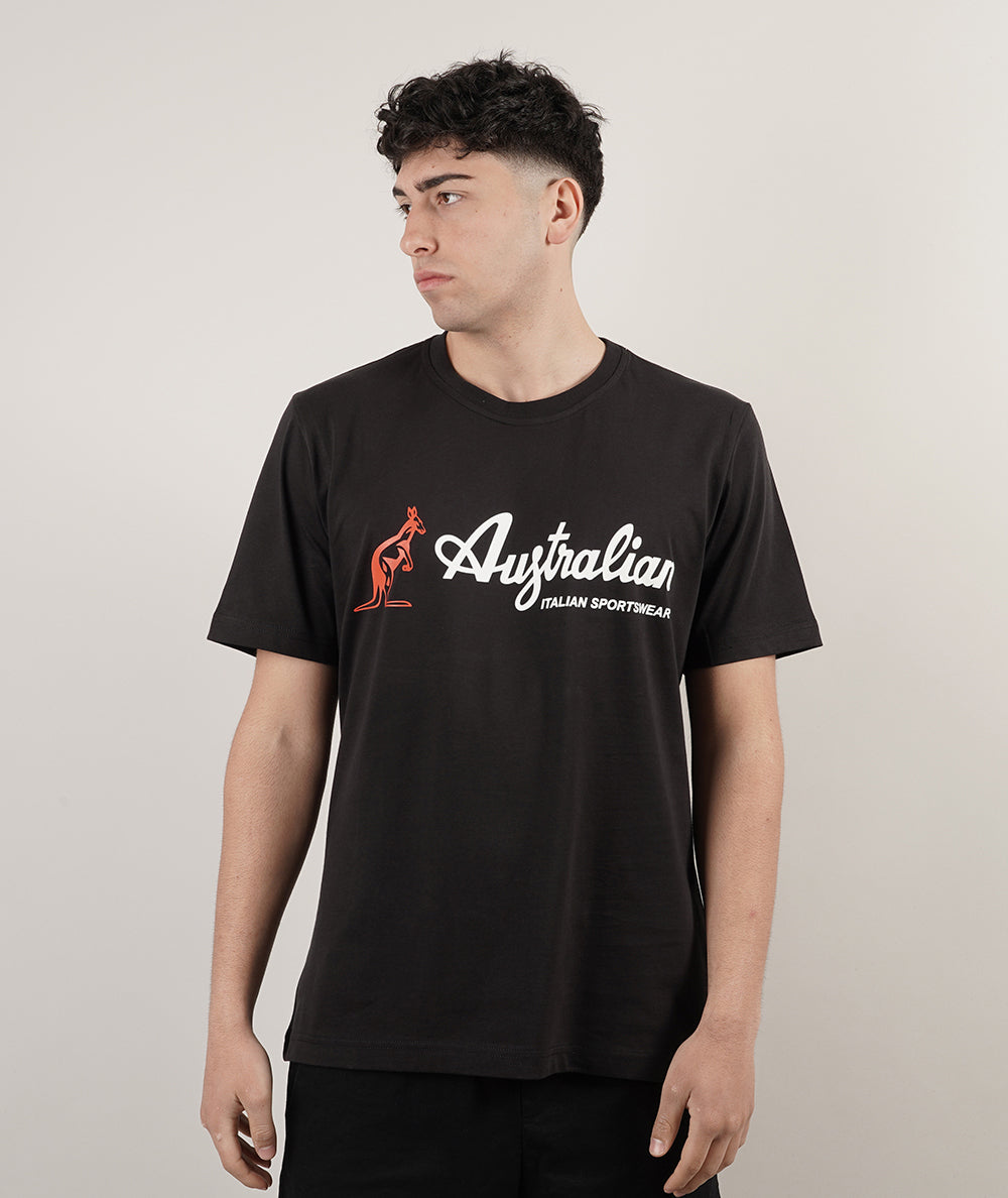 AUSTRALIAN T-SHIRT JERSEY CON STAMPA SPORTSWEAR