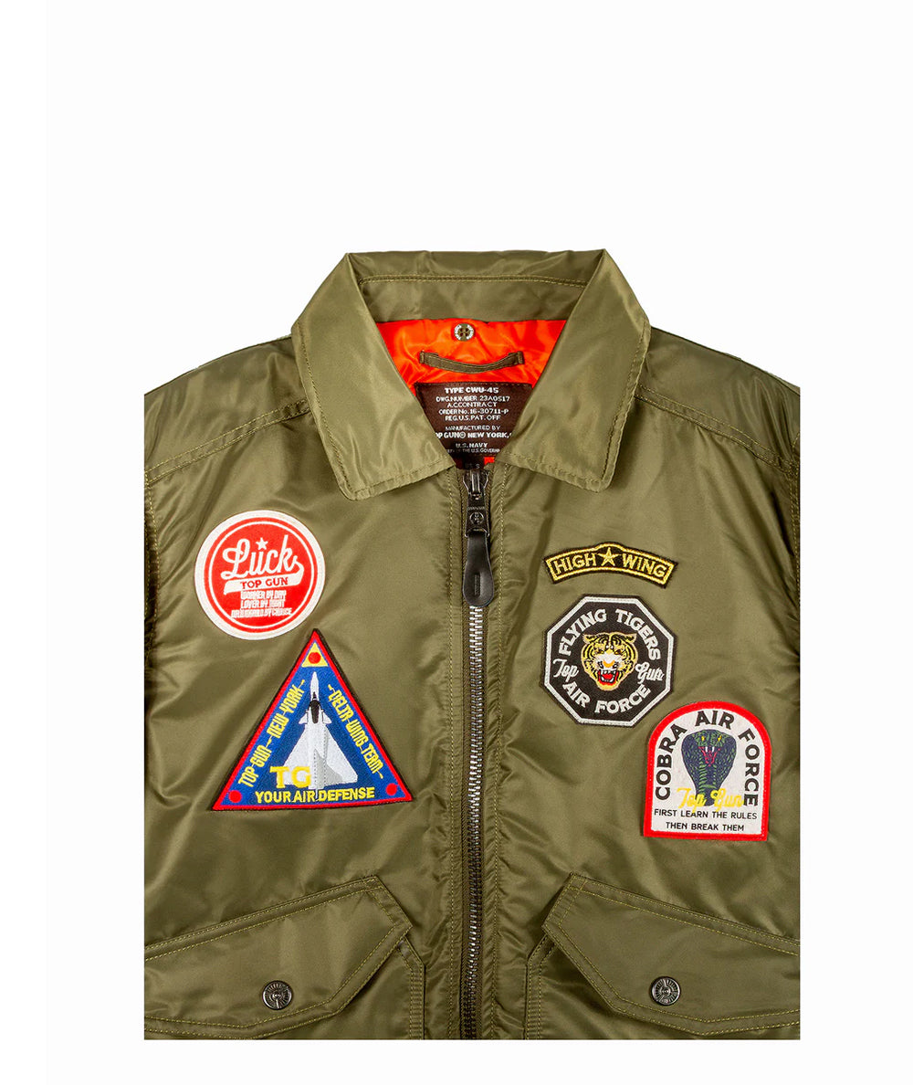 
                  
                    TOP GUN Giubbotto bomber Top Gun "Force" CWU-45
                  
                